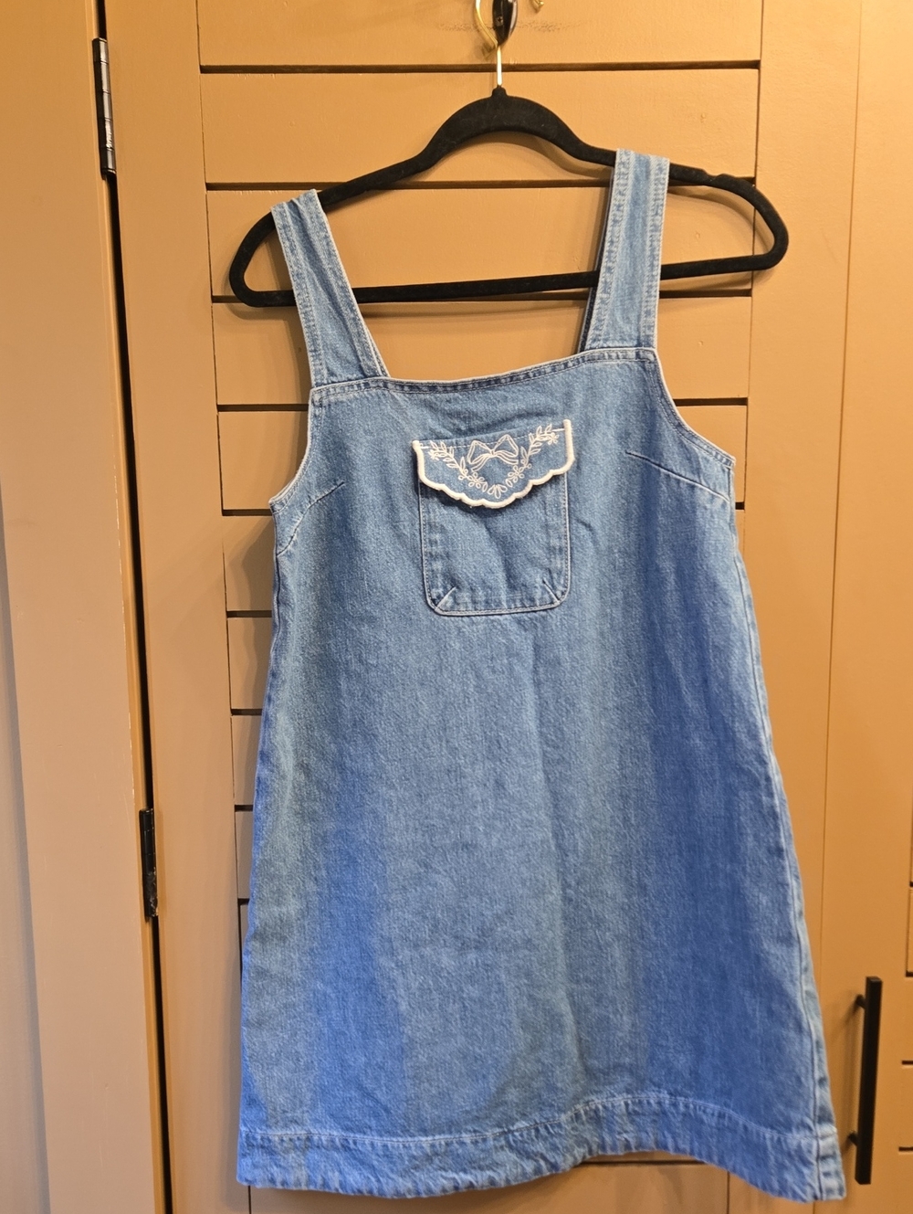 Damson Madder Nancy Denim Pinafore Mini Dress EU Size 8/ US Size 4 - Picture 6 of 11